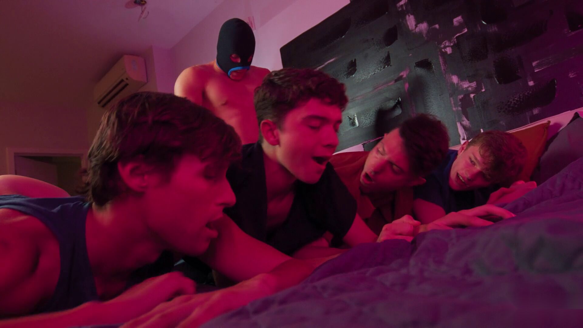Twink Porn Gay Orgy Train